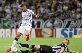 Luan durante a partida entre Corinthians e Cear