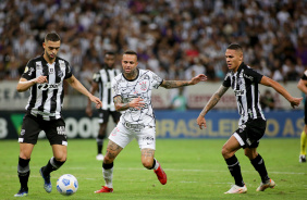 Luan durante a partida entre Corinthians e Cear