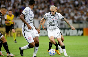 Rger Guedes durante a partida entre Corinthians e Cear