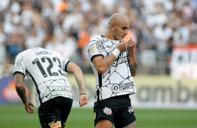 Fbio Santos marcou o gol da vitria do Corinthians de pnalti