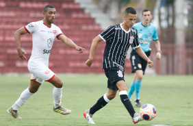 Matheus Arajo na partida entre Corinthians e Audax pelo Campeonato Paulista Sub-20