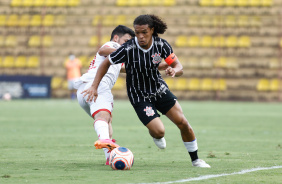 Reginaldo durante jogo entre Corinthians e Audax, pelo Paulista Sub-20