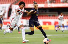 Gabi Portilho no jogo entre Corinthians e São Paulo pela final do Paulista Feminino