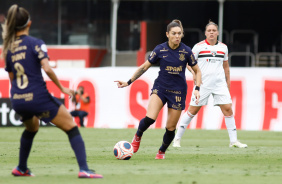 Gabi Zanotti no jogo entre Corinthians e São Paulo pela final do Paulista Feminino