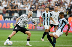 Guedes no jogo entre Corinthians e Grêmio, pelo Campeonato Brasileiro