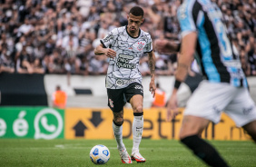 Joo Victor durante jogo entre Corinthians e Grmio na Neo Qumica Arena, pelo Brasileiro