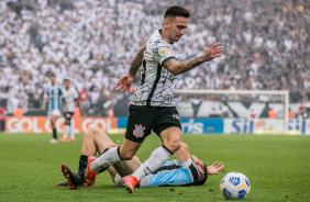 Mosquito durante jogo entre Corinthians e Grmio na Neo Qumica Arena, pelo Brasileiro