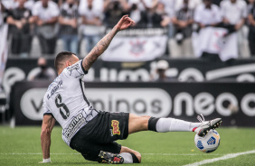 Renato Augusto durante partida entre Corinthians e Grmio na Neo Qumica Arena