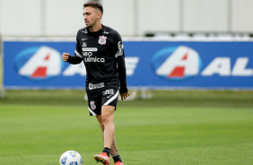 Mosquito durante ltimo treino do Corinthians para jogo contra o Juventude