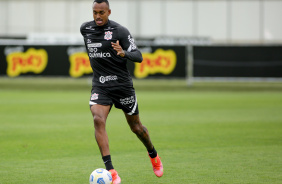 Raul Gustavo durante ltimo treino do Corinthians para jogo contra o Juventude