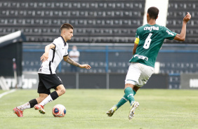 Corinthians perde para o Palmeiras e sai atrs no primeiro jogo da final do Paulista Sub-17