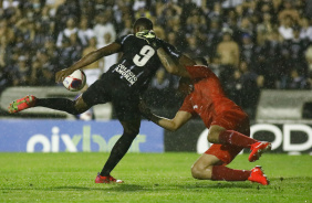 Felipe durante jogo de estreia do Corinthians na Copinha 2022, contra o Resende