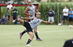 Pedrinho no treinamento do Corinthians Sub-20