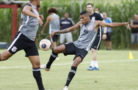 Rodrigo Varanda no treinamento do Corinthians Sub-20