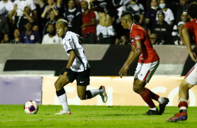 Joo Pedro no jogo  entre Corinthians e River-PI, pela Copa So Paulo 2022