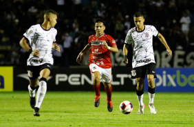 Matheus Arajo na partida entre Corinthians e River-PI, pela Copa So Paulo 2022