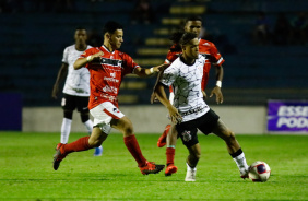 Reginaldo na partida entre Corinthians e River-PI, pela Copa So Paulo 2022
