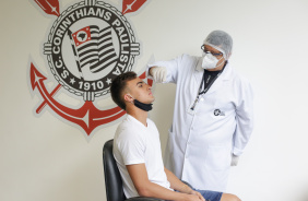 Donelli realiza teste de COVID durante reapresentao do elenco para temporada 2022