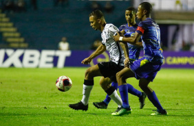 Arthur durante jogo entre Corinthians e So Jos pela Copinha 2022