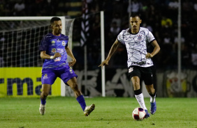 Lucas Belezi durante jogo entre Corinthians e So Jos pela Copinha 2022