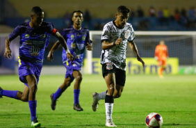 Richard durante jogo entre Corinthians e So Jos pela Copinha 2022