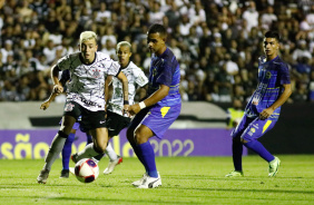 Ryan durante jogo entre Corinthians e So Jos pela Copinha 2022