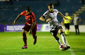 Keven no jogo entre Corinthians e Ituano, pela segunda fase da Copinha