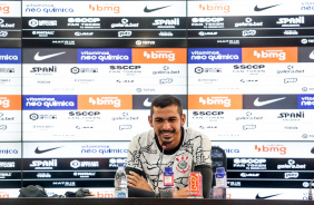 Bruno Melo em sua coletiva de apresentao