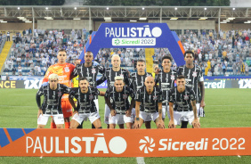 O time titular do Corinthians na segunda rodada do Paulisto
