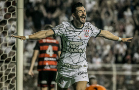 Giuliano marcou o segundo gol do Corinthians neste domingo