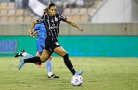 Bianca Gomes na vitória do Corinthians nesta quarta-feira