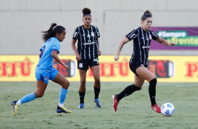 Tarciane e Gabi Zanotti na vitria do Corinthians nesta quarta-feira