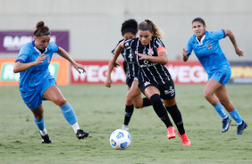 Tamires na vitria do Corinthians contra o Real Braslia nesta quarta-feira