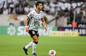 Giuliano na partida entre Corinthians e Mirassol nesta quinta-feira