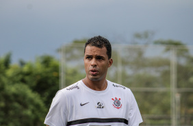 Fernando Lzaro no treino do Corinthians desta quinta-feira