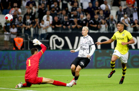 Rger Guedes em vitria do Corinthians na noite desta quarta-feira