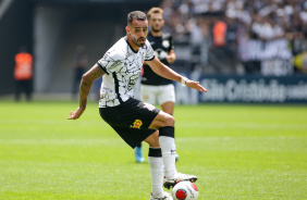 Renato Augusto na partida entre Corinthians e Red Bull Bragantino neste domingo