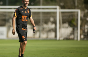 Filipe Almeida durante o treino do Corinthians desta segunda-feira