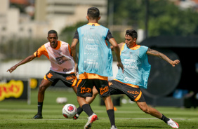 Robert Renan e Gustavo Mantuan treinando no CT Dr. Joaquim Grava