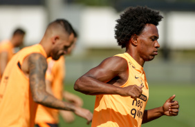 Willian no primeiro treino de olho na Ponte Preta