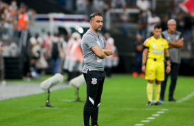 Vtor Pereira na vitria do Corinthians sobre a Ponte Preta