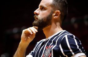 Coordenador de basquete do Corinthians marcou presença no duelo com a Unifacisa