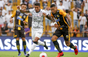 Paulinho entrou no segundo tempo da vitória do Corinthians contra o Novorizontino