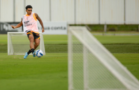 Du Queiroz em preparação para a disputa do Corinthians na Libertadores