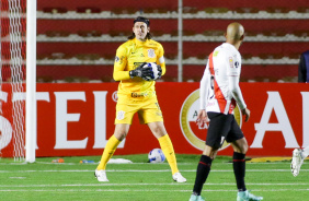 Cssio durante a derrota do Corinthians nesta tera-feira