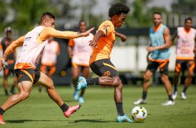 Joo Pedro e Willian no CT
