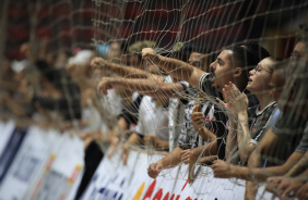 Torcida em jogo contra o Santo Andr