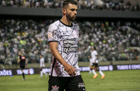 Jnior Moraes durante a derrota para o Palmeiras