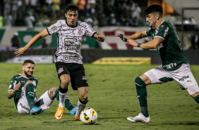 Mantuan durante o clssico contra o Palmeiras