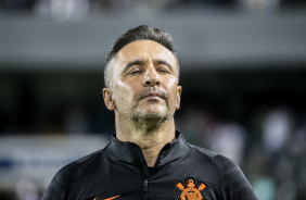 Vtor Pereira durante o Drbi na Arena Barueri